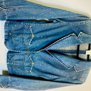 Forenza vintage jean jacket women’s cotton denim blazer